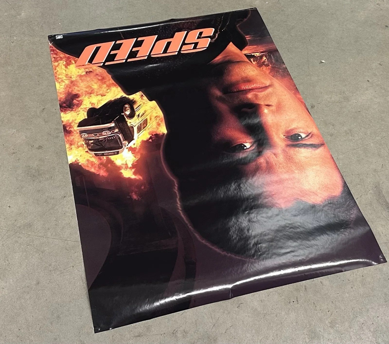 Speed Vintage 1994 Movie Film Poster Numbered Impact Posters Australia 36x25”, изображение 4