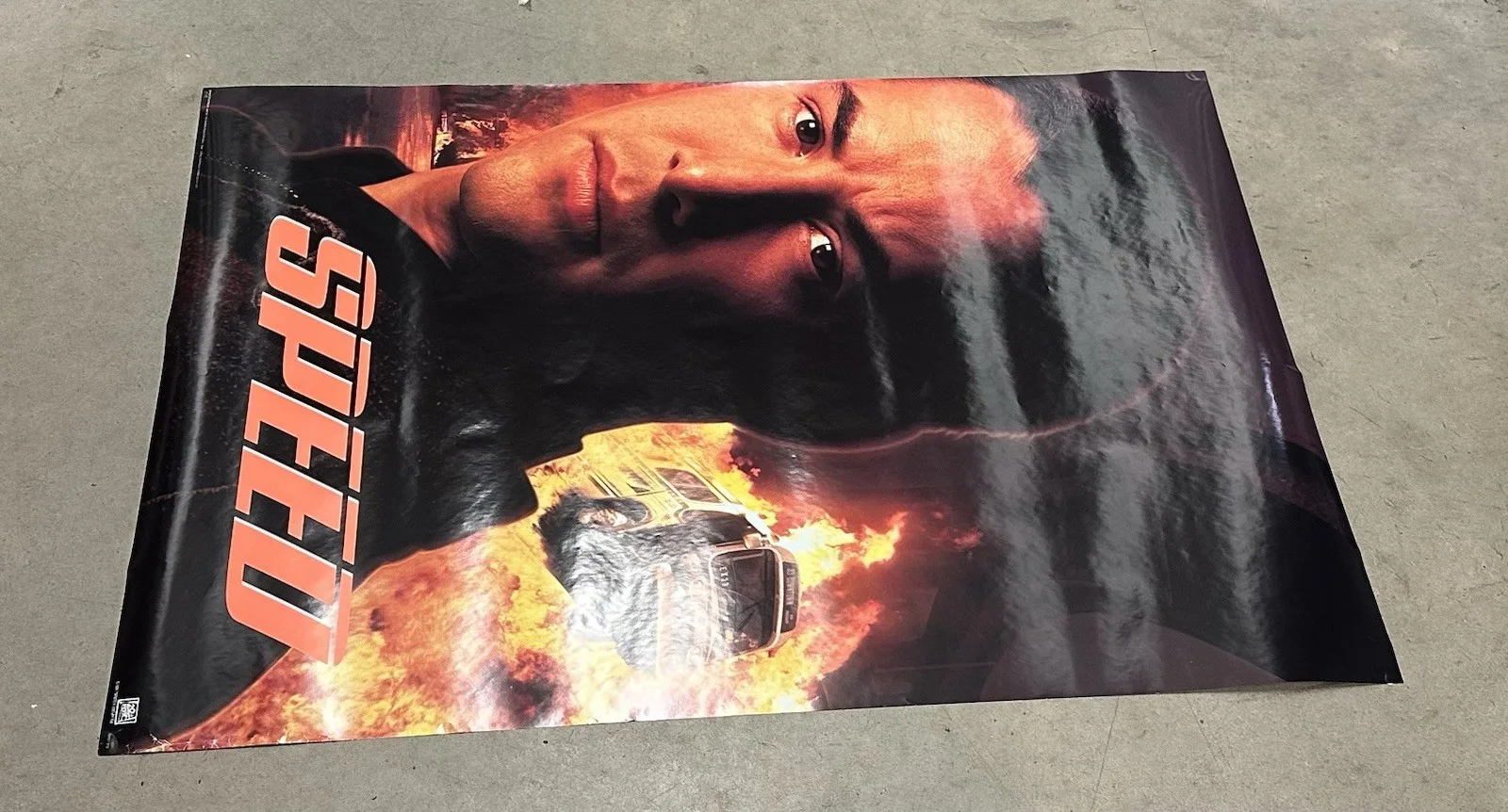 Speed Vintage 1994 Movie Film Poster Numbered Impact Posters Australia 36x25”, изображение 5
