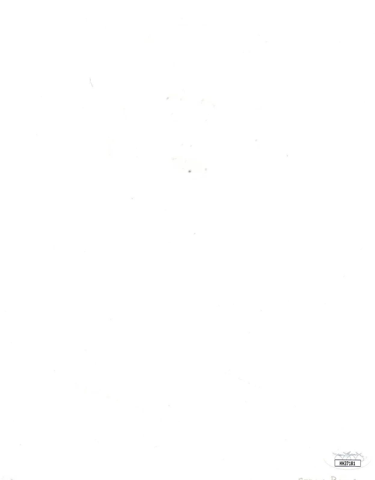 Cesar Romero — Cesar Romero Signed Vintage 8.5x11 Sketch Photo - JSA Authentication, image 3