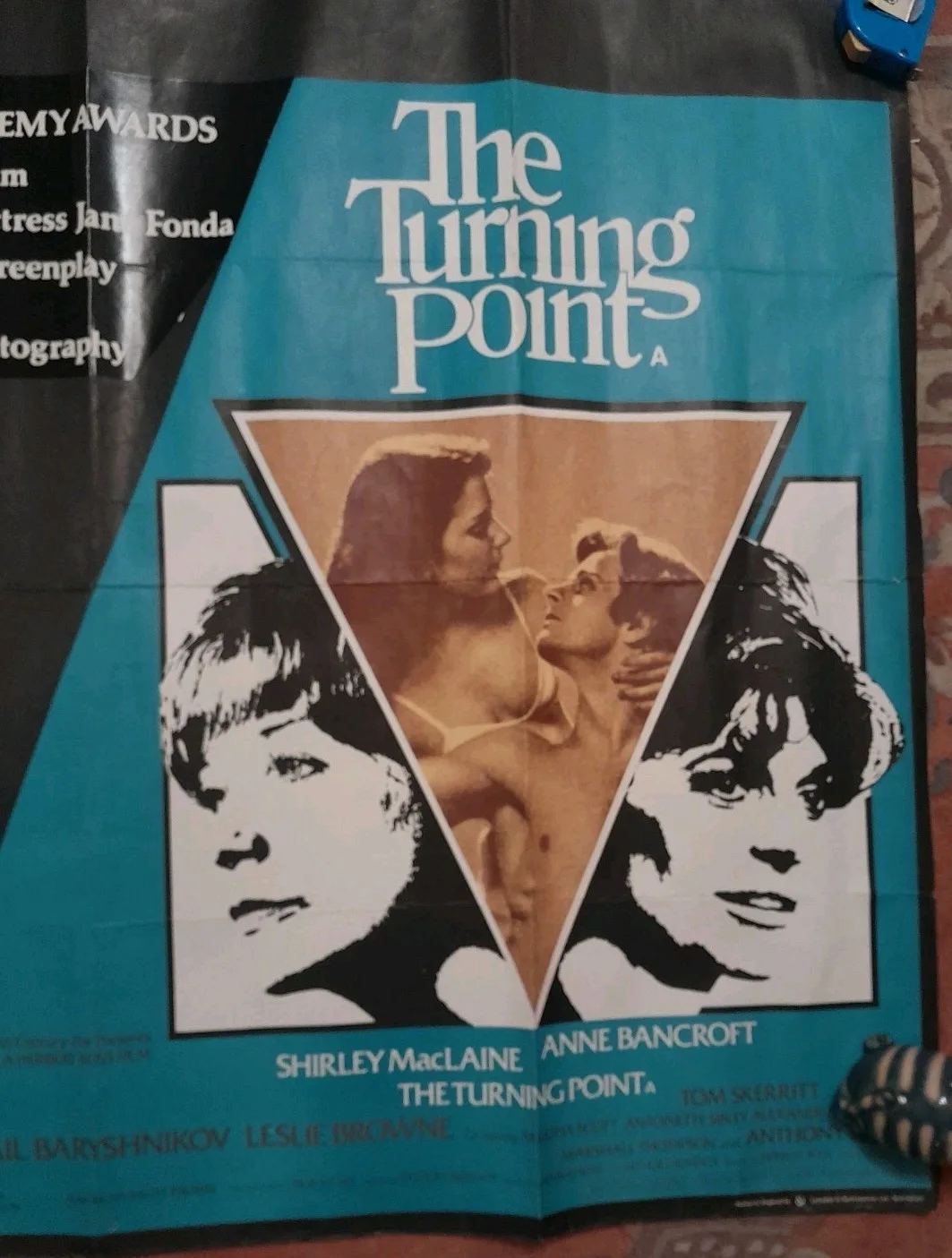 Vintage UK Quad Double Film Poster Julia & The Turning Point 1983, изображение 3