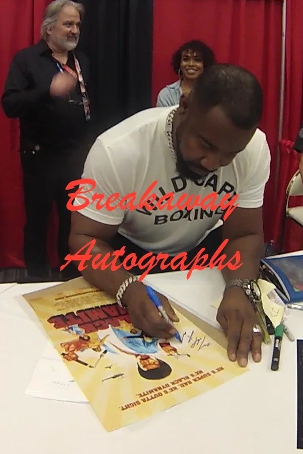 Michael Jai White — Michael Jai White signed photo 12X18 exact proof JSA COA auto Black Dynamite, image 5