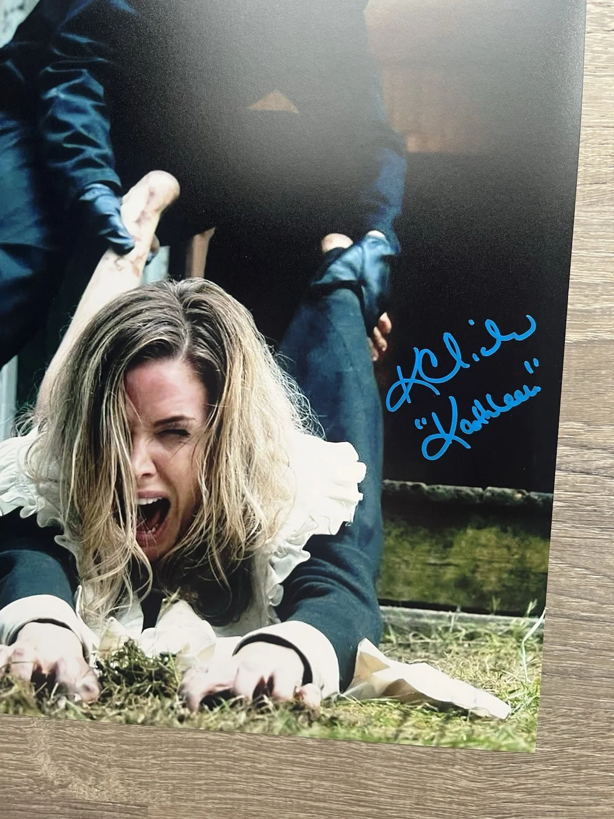 Karen Cliche Alex Armbruster Signed Thanksgiving 11x14 Photo JSA COA John Carver, изображение 3