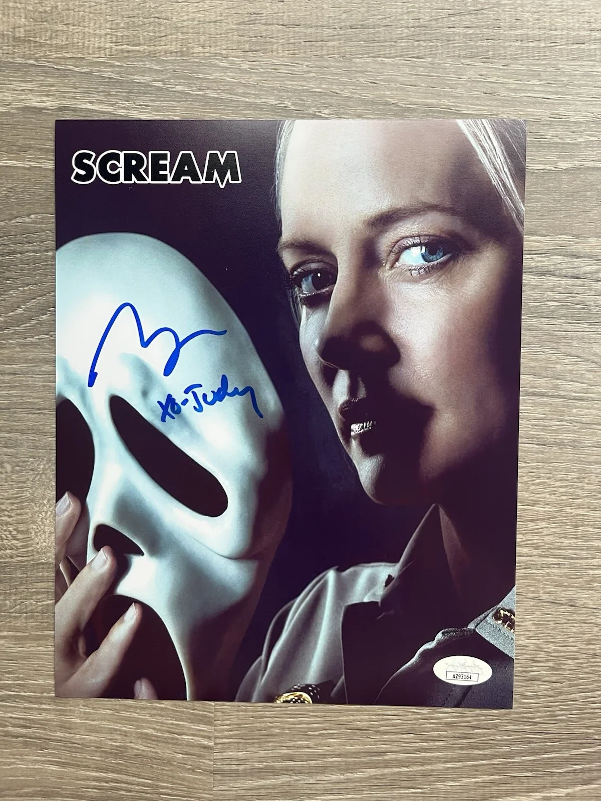Marley Shelton — Marley Shelton Signed Scream 8x10 Photo JSA COA Deputy Judy Hicks Ghostface, image 2