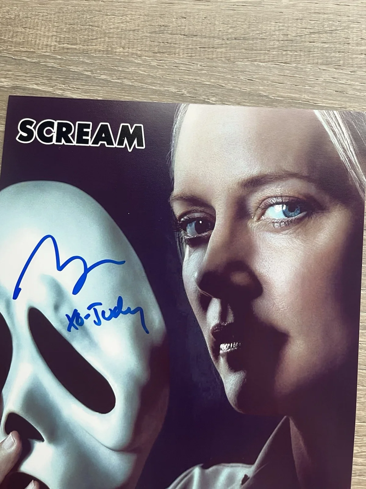 Marley Shelton — Marley Shelton Signed Scream 8x10 Photo JSA COA Deputy Judy Hicks Ghostface, image 3