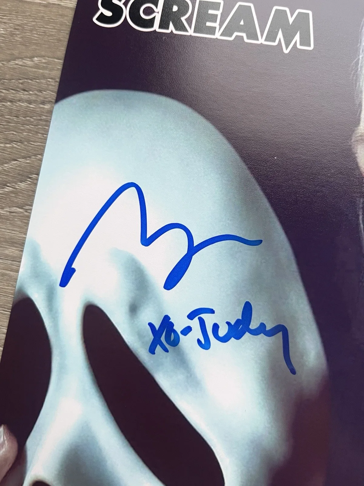 Marley Shelton — Marley Shelton Signed Scream 8x10 Photo JSA COA Deputy Judy Hicks Ghostface, image 4