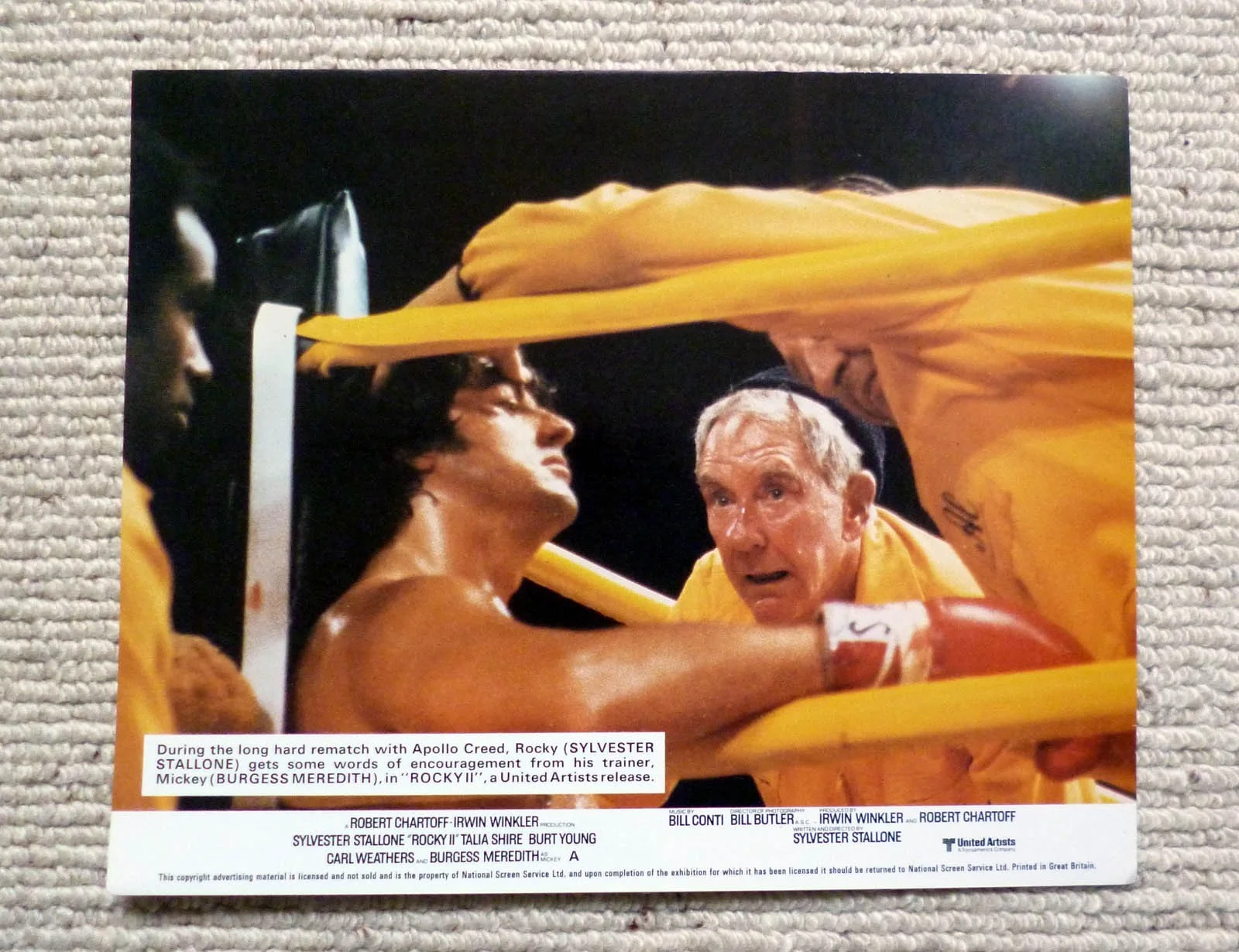 Rocky 2 Movie Stills Set 1979, image 3