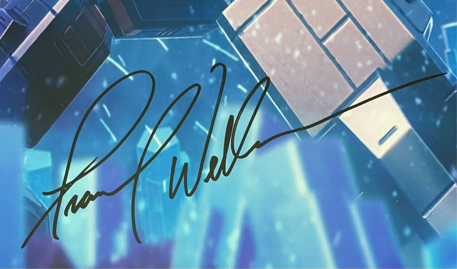 Frank Welker — Frank Welker & Peter Cullen Signed Transformers Photo Framed Display JSA COA, image 2