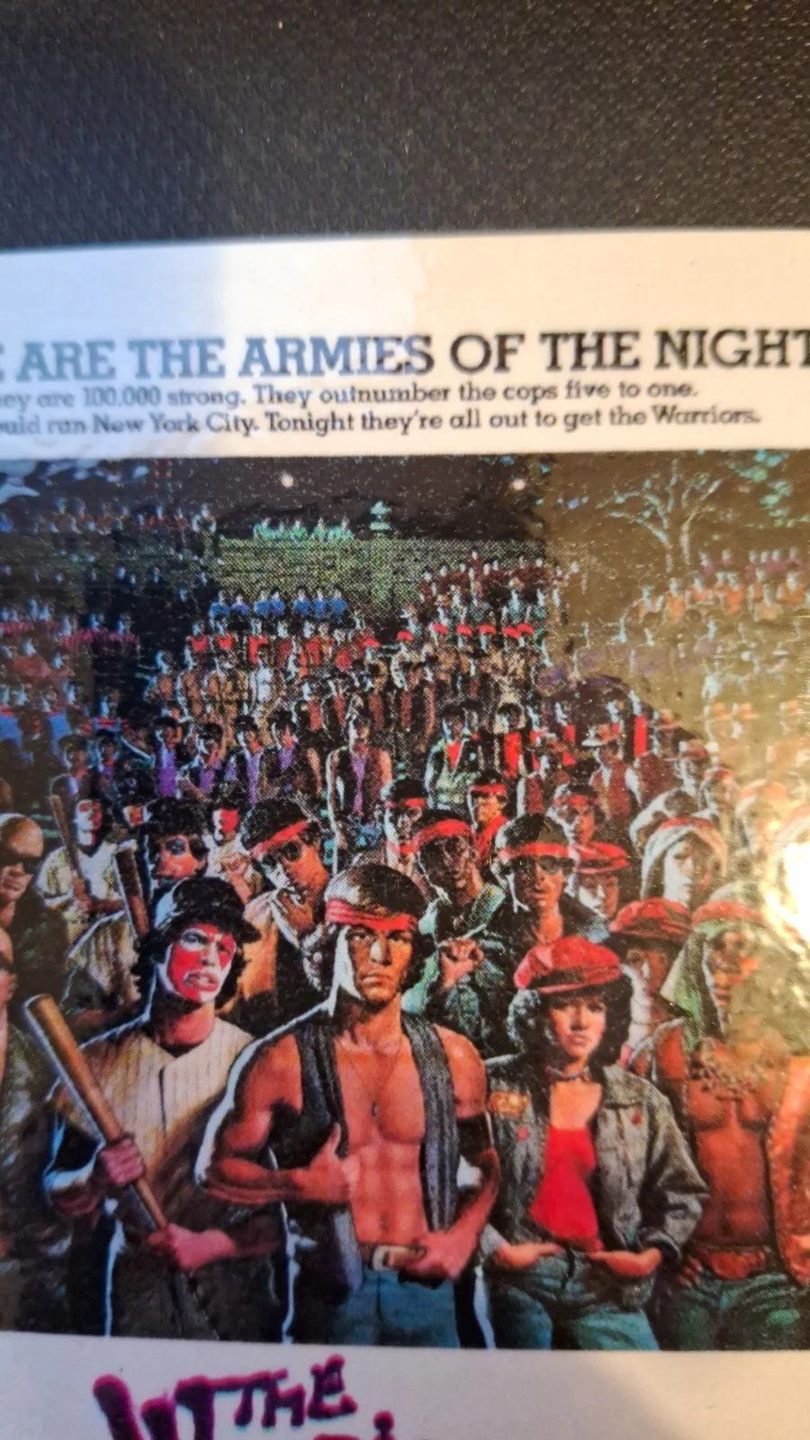"The Warriors" 1979 US One Sheet Film Poster Stylish Modern Art Postcard, изображение 5