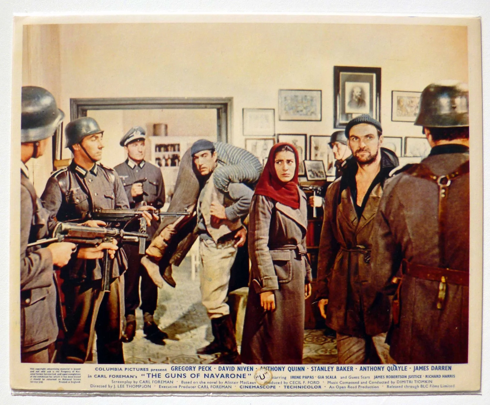 The Guns Of Navarone 1-8 UK Film Stills 1961, изображение 2