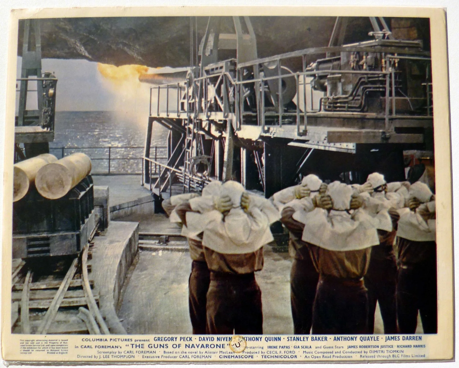 The Guns Of Navarone 1-8 UK Film Stills 1961, изображение 5