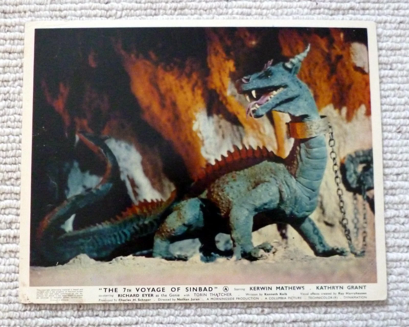 The 7th Voyage of Sinbad 1958 UK Lobby Card Set, image 3