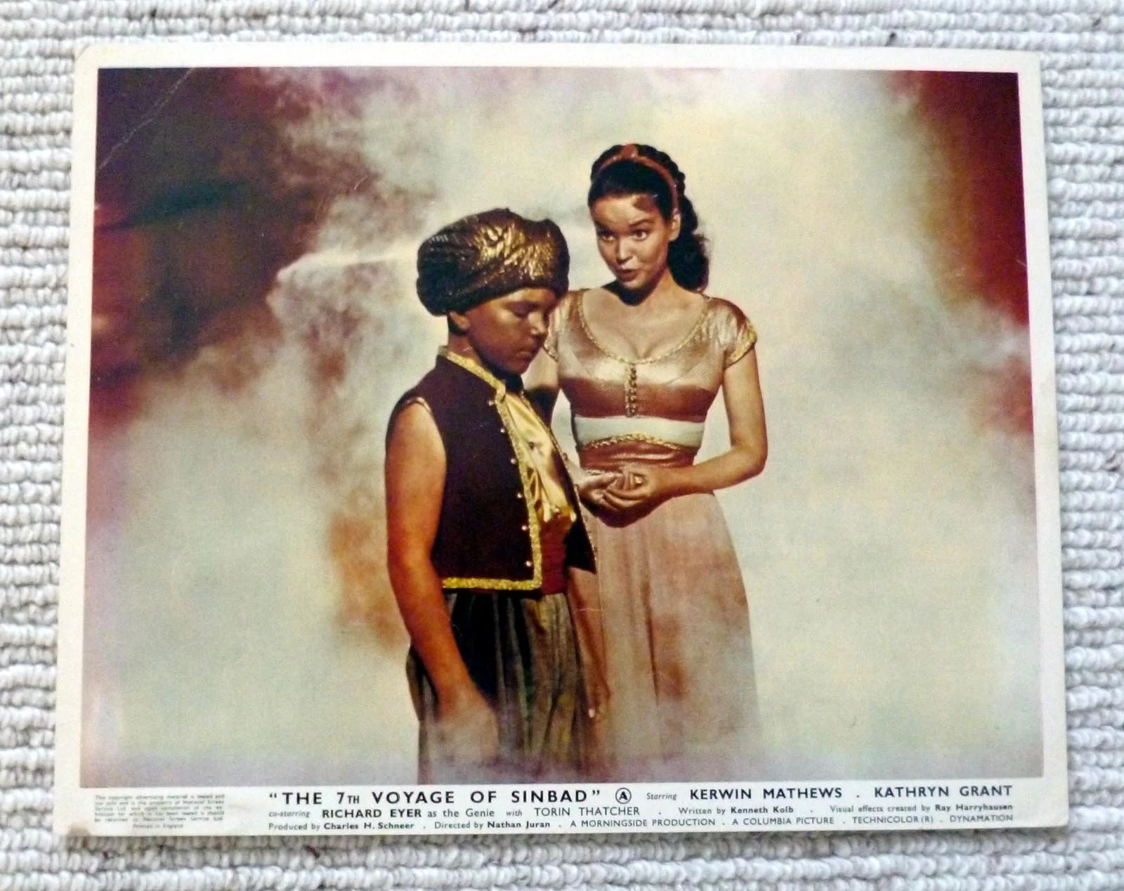 The 7th Voyage of Sinbad 1958 UK Lobby Card Set, image 4