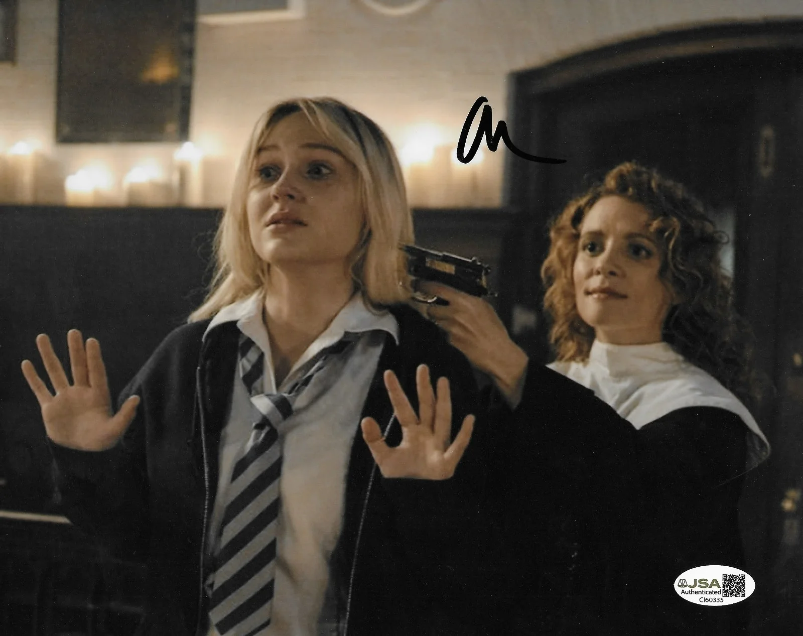 Alyvia Alyn Lind — Signed Alyvia Alyn Lind Chuckie Autographed 8x10 Photo #2 w JSA Authentication, изображение 2