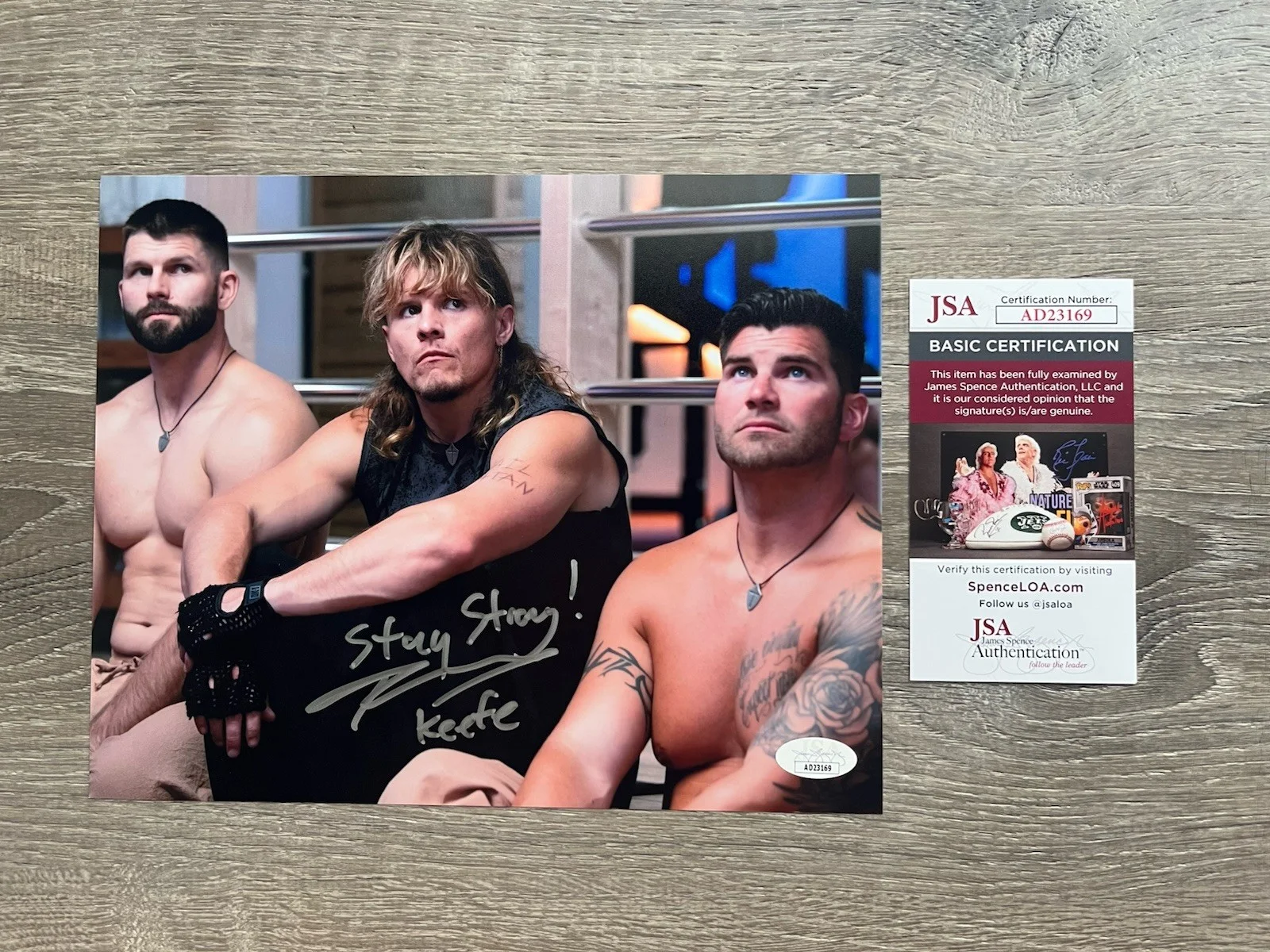 Tony Cavalero — Tony Cavalero Signed Righteous Gemstones 8x10 Photo JSA COA Keefe HBO MAX