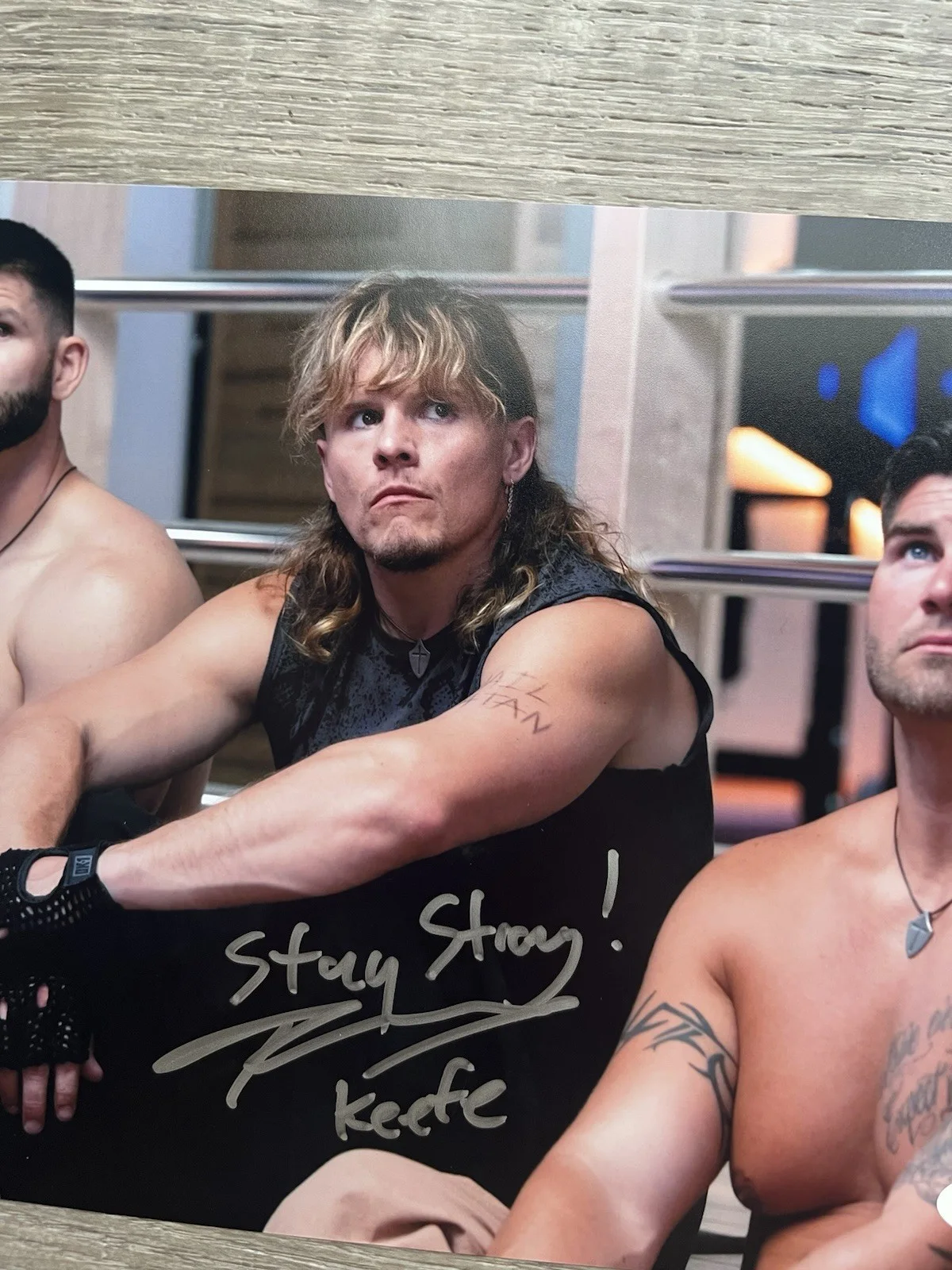 Tony Cavalero — Tony Cavalero Signed Righteous Gemstones 8x10 Photo JSA COA Keefe HBO MAX, image 3