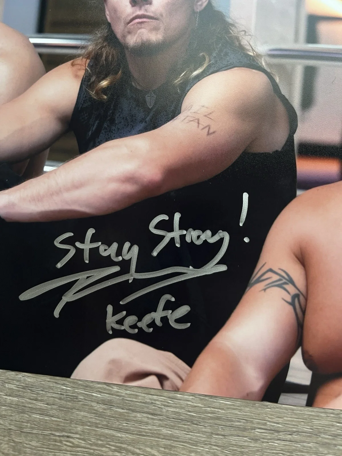 Tony Cavalero — Tony Cavalero Signed Righteous Gemstones 8x10 Photo JSA COA Keefe HBO MAX, image 4