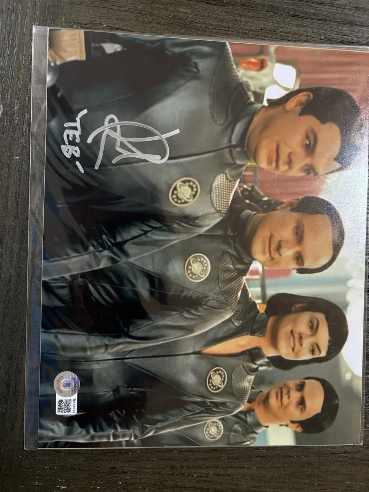 Jed Rees — BAM Box Signed Galaxy Quest Jed Rees Teb Autographed 8x10 Photo W/ Beckett COA, изображение 2