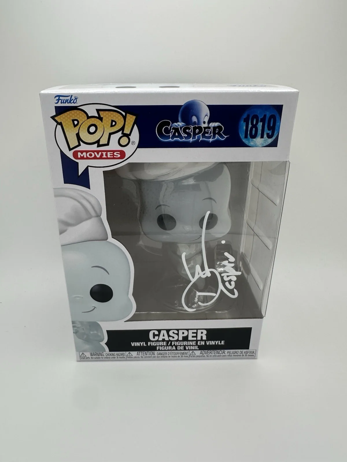 DEVON SAWA SIGNED CASPER FUNKO POP THE FRIENDLY GHOST JSA AUTHENTICATED WS, image 2