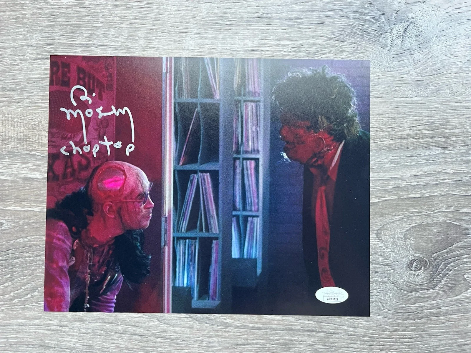 Bill Moseley — Bill Moseley Signed Chop Top 8x10 Photo JSA COA Texas Chainsaw Massacre 2 TCM, изображение 2