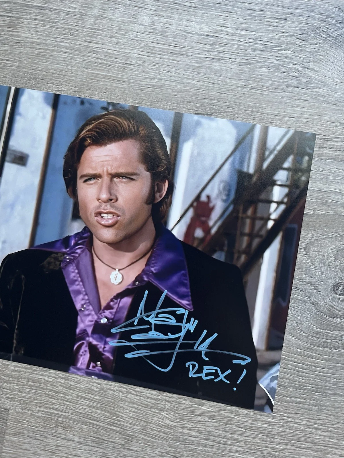 Maxwell Caulfield — Maxwell Caulfield Signed Rex Manning 8x10 Photo Beckett COA Empire Records, изображение 3