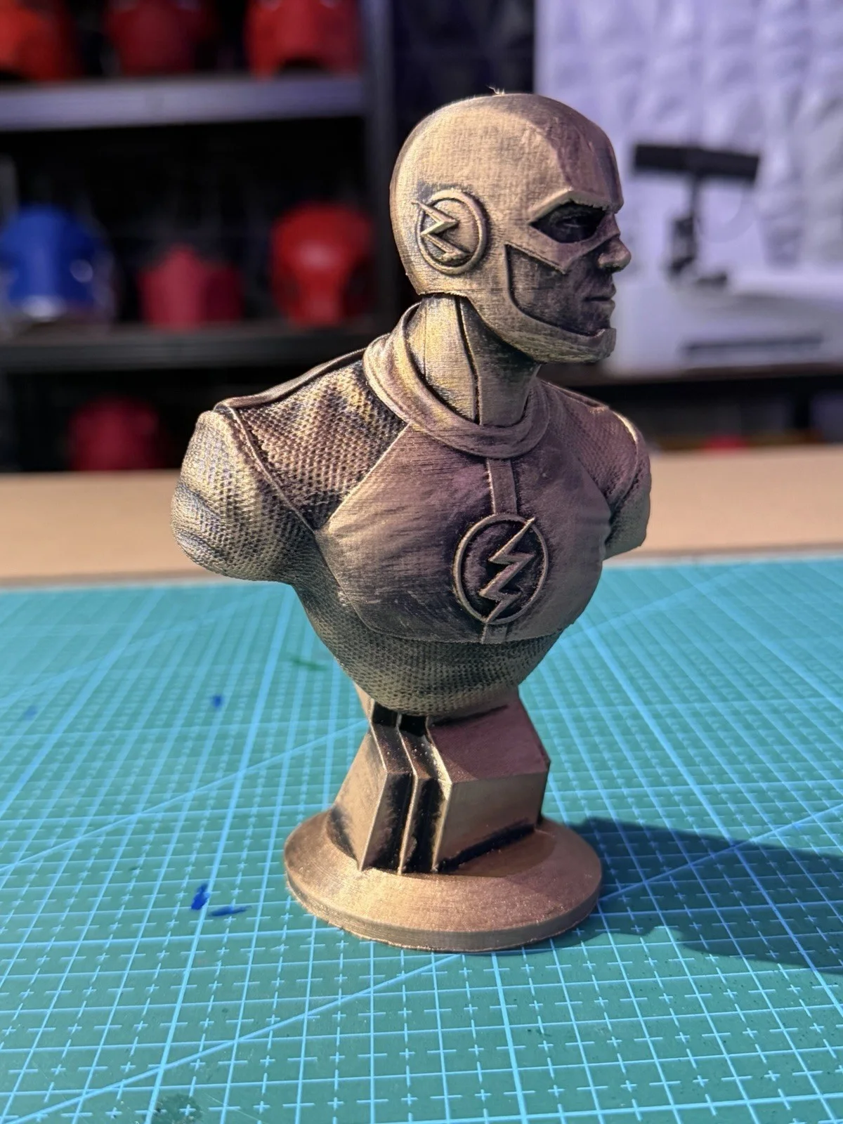 The Flash TV Series 3D Printed Bust, image 3