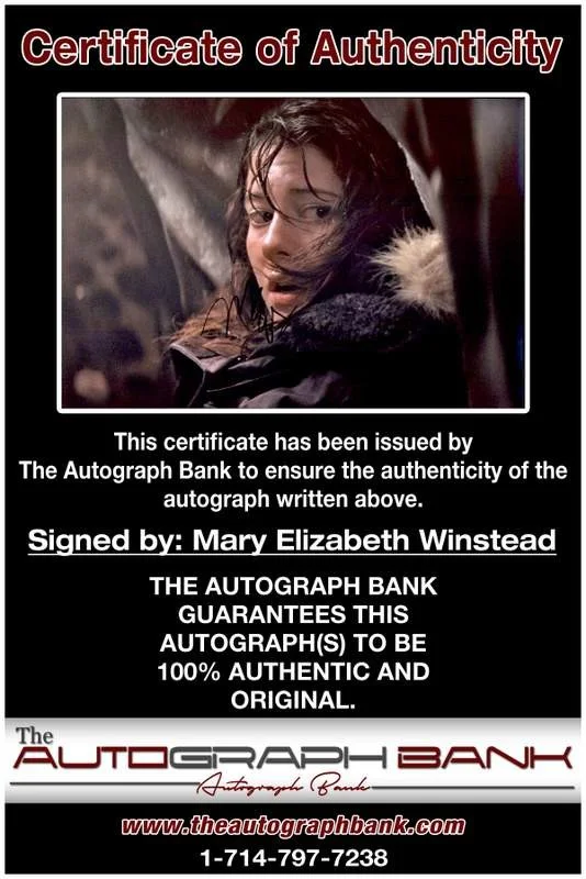 Mary Elizabeth Ellis — Mary Elizabeth Winstead authentic signed 10x15 photo |CERT Autographed A00089, изображение 2