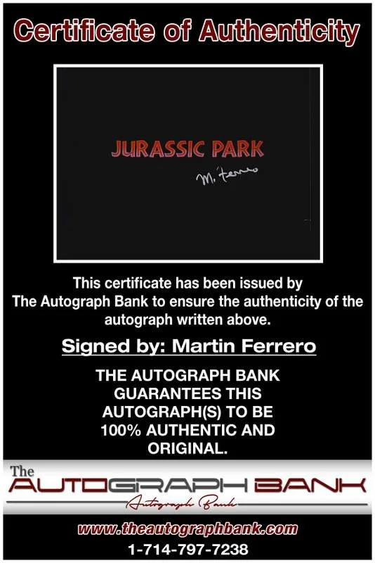 Martin Ferrero — Martin Ferrero authentic signed celebrity 10x15 photo W/Cert Autographed A0001, изображение 2