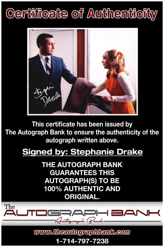 Stephanie Drake — Stephanie Drake authentic signed celebrity 8x10 photo W/Cert Autographed D5, image 2