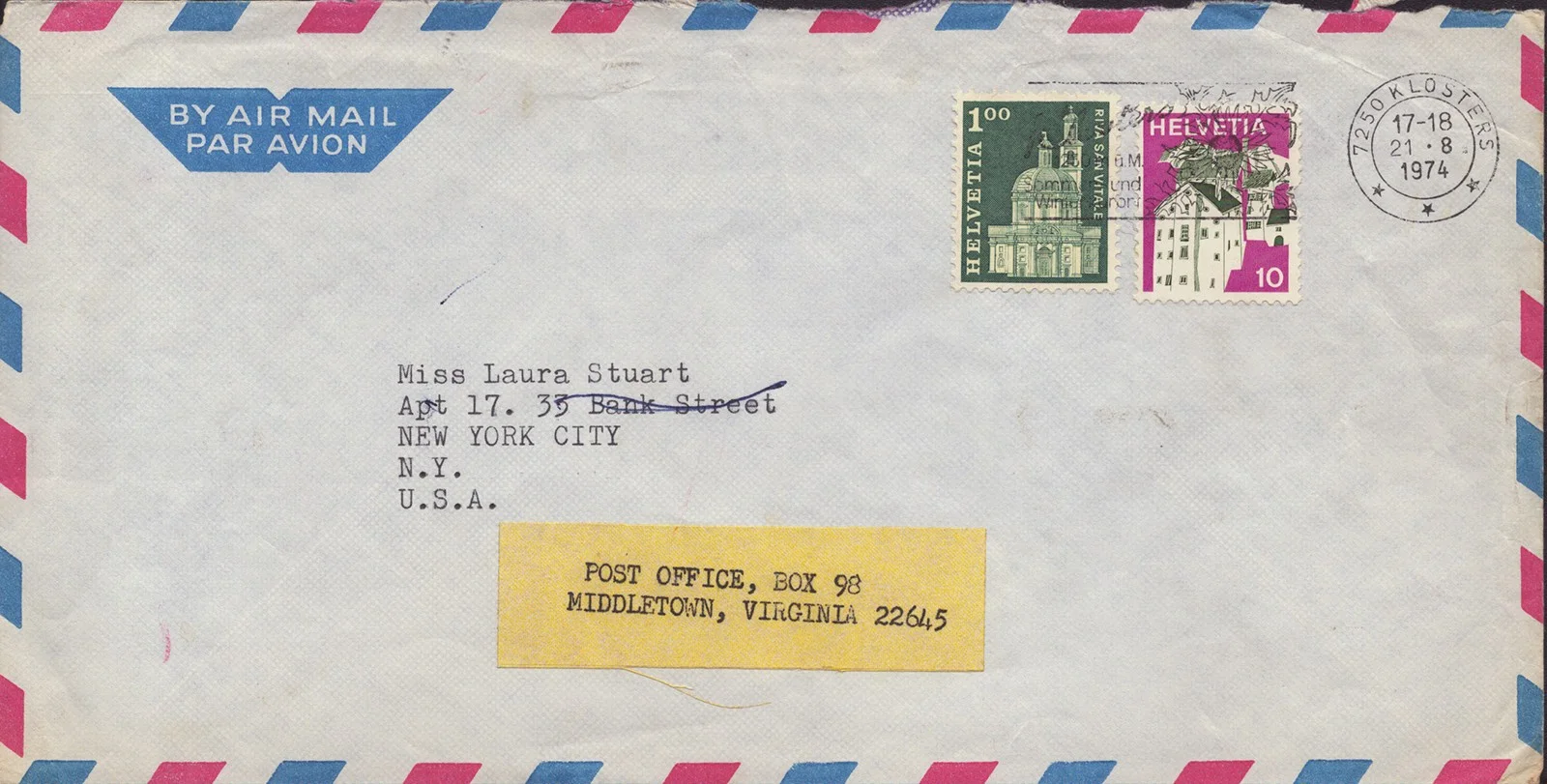 Deborah Kerr — DEBORAH KERR - TYPED LETTER SIGNED 08/21/1974, image 3