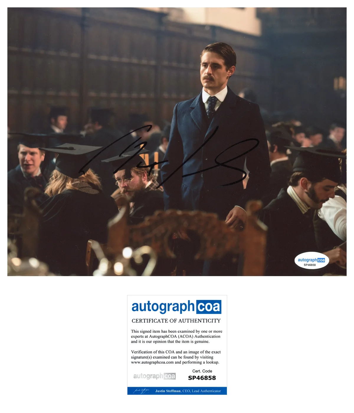 Max Irons Young Sherlock Autographed Signed 8x10 Photo ACOA, image 2