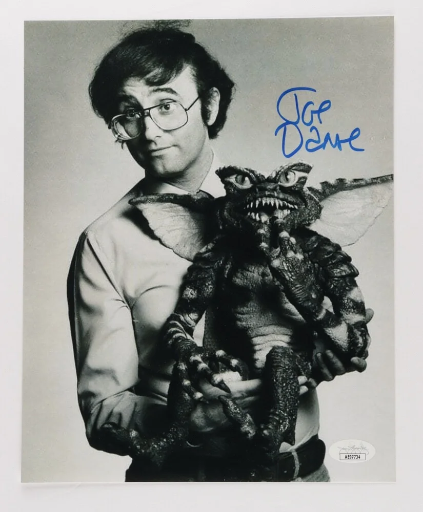 Joe Dante Signed Gremlins Director 8x10 Photo JSA B