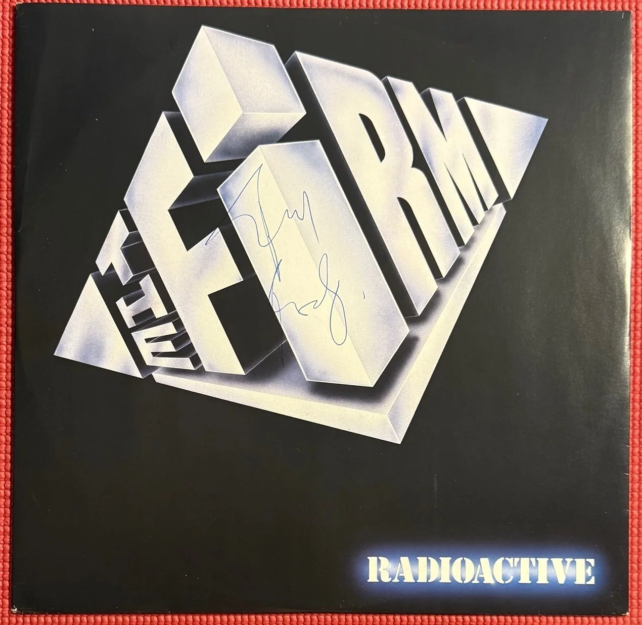 BECKETT signed PAUL RODGERS autographed "RADIOACTIVE" 12" Single THE FIRM ZEP