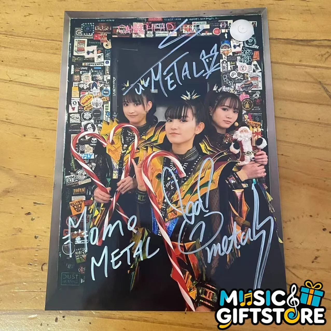 BABYMETAL Autographed Signed Photo Picture J-POP Collection 4*6 2025G #MUGS