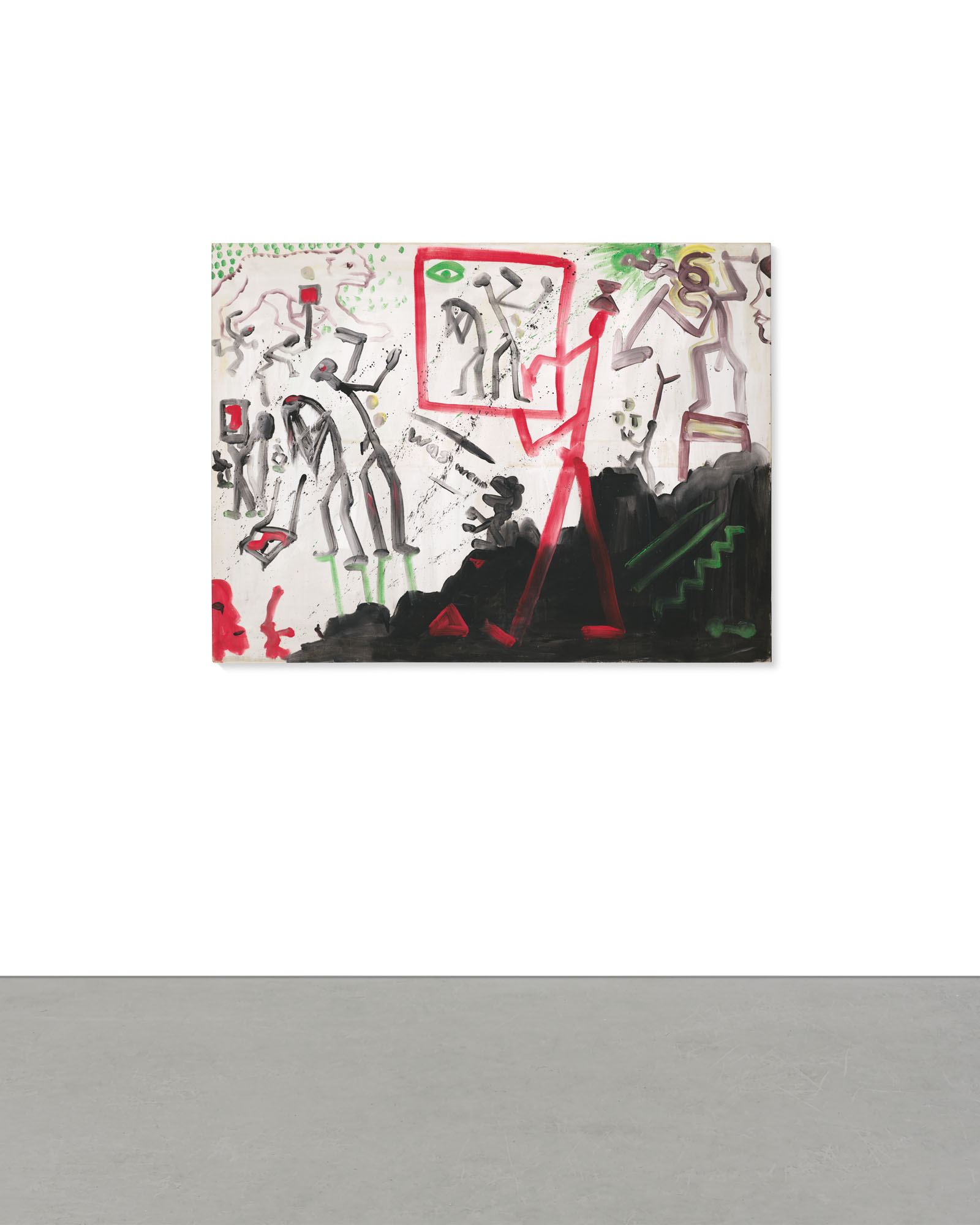 A.R. Penck — Для Йохена Хилтмана, изображение 2
