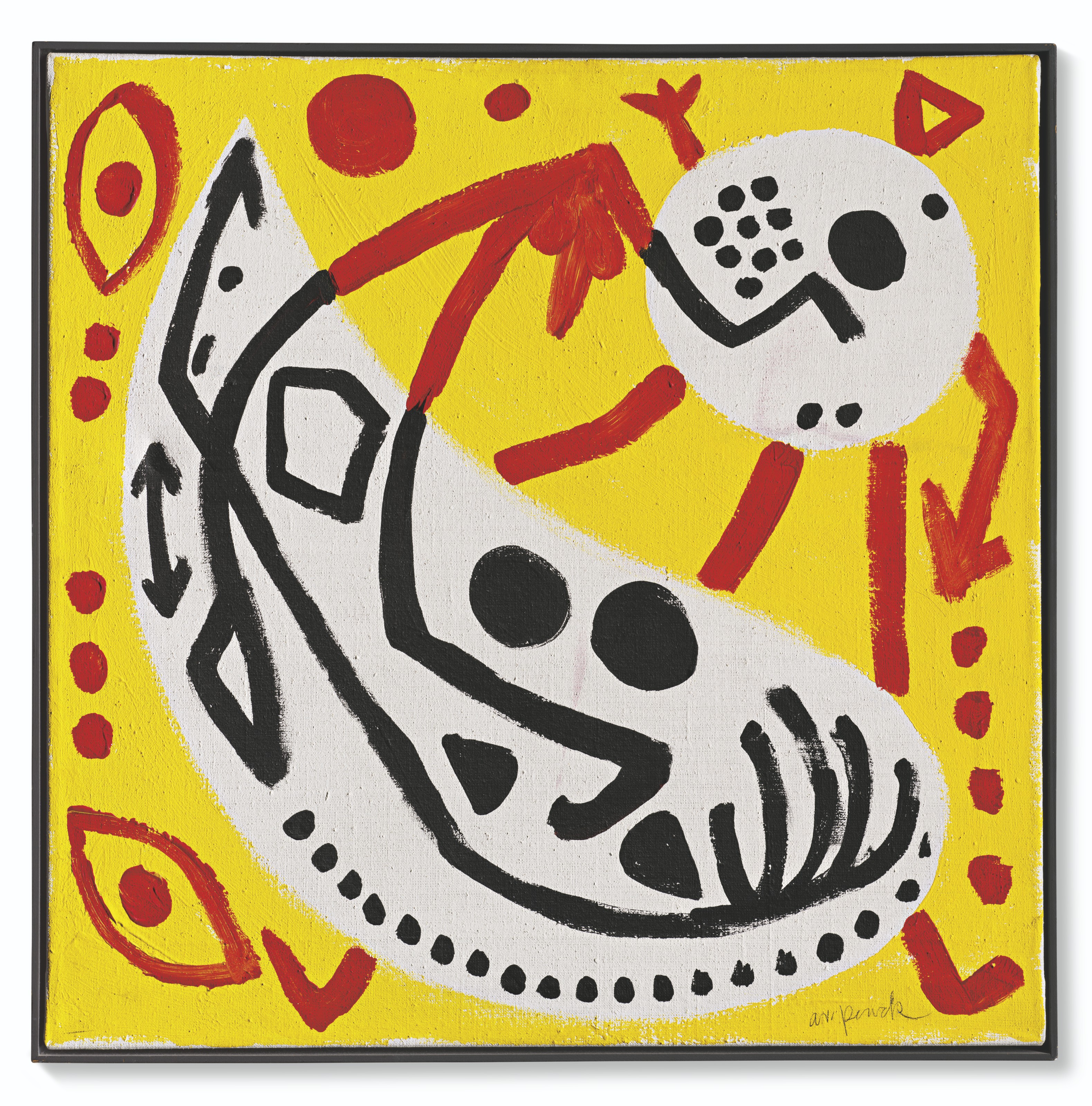 A.R. Penck — 2 Лучшие формы в Безье (2 конкретные формы взаимосвязаны), изображение 2