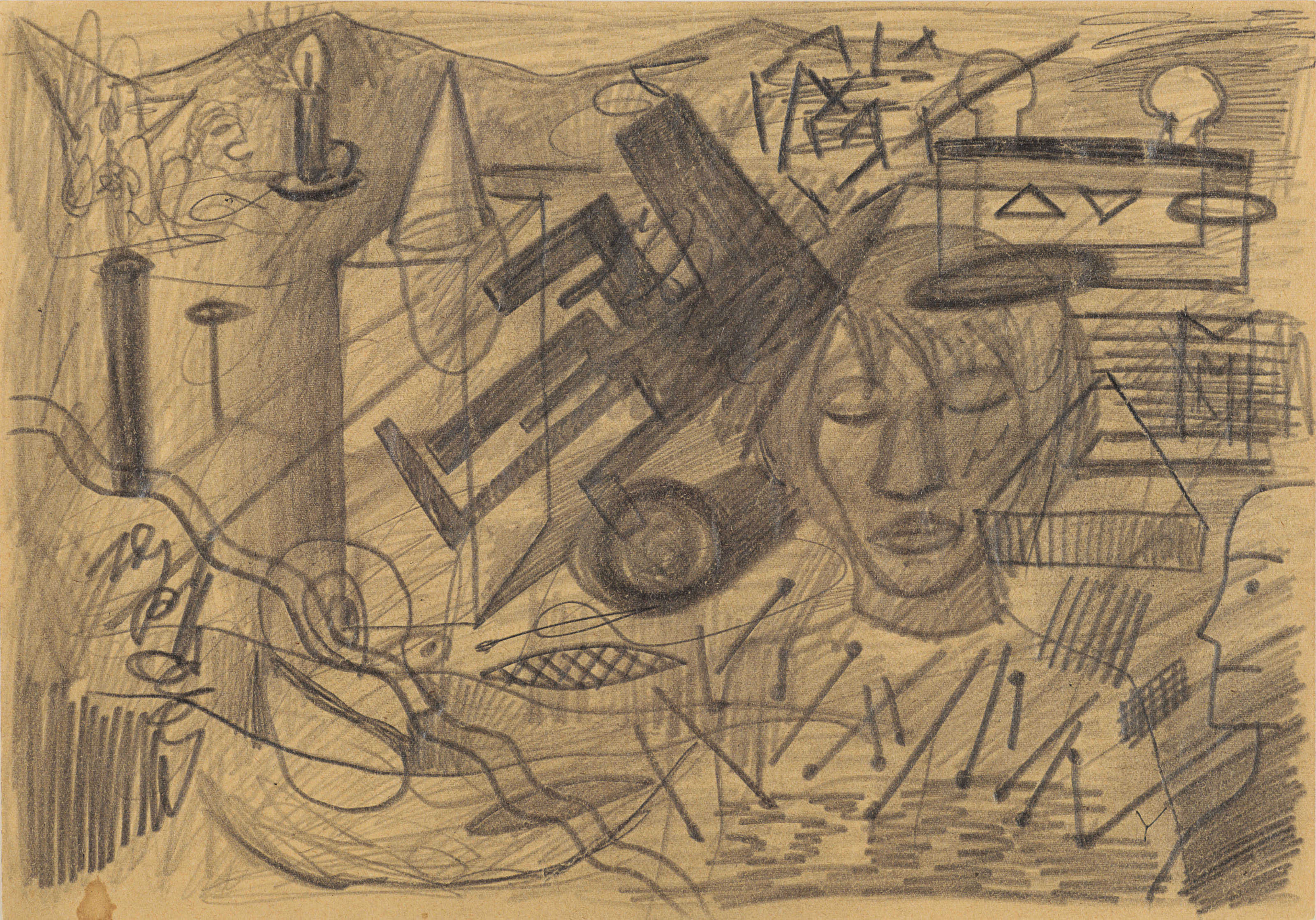 A.R. Penck — Хамелион, изображение 2