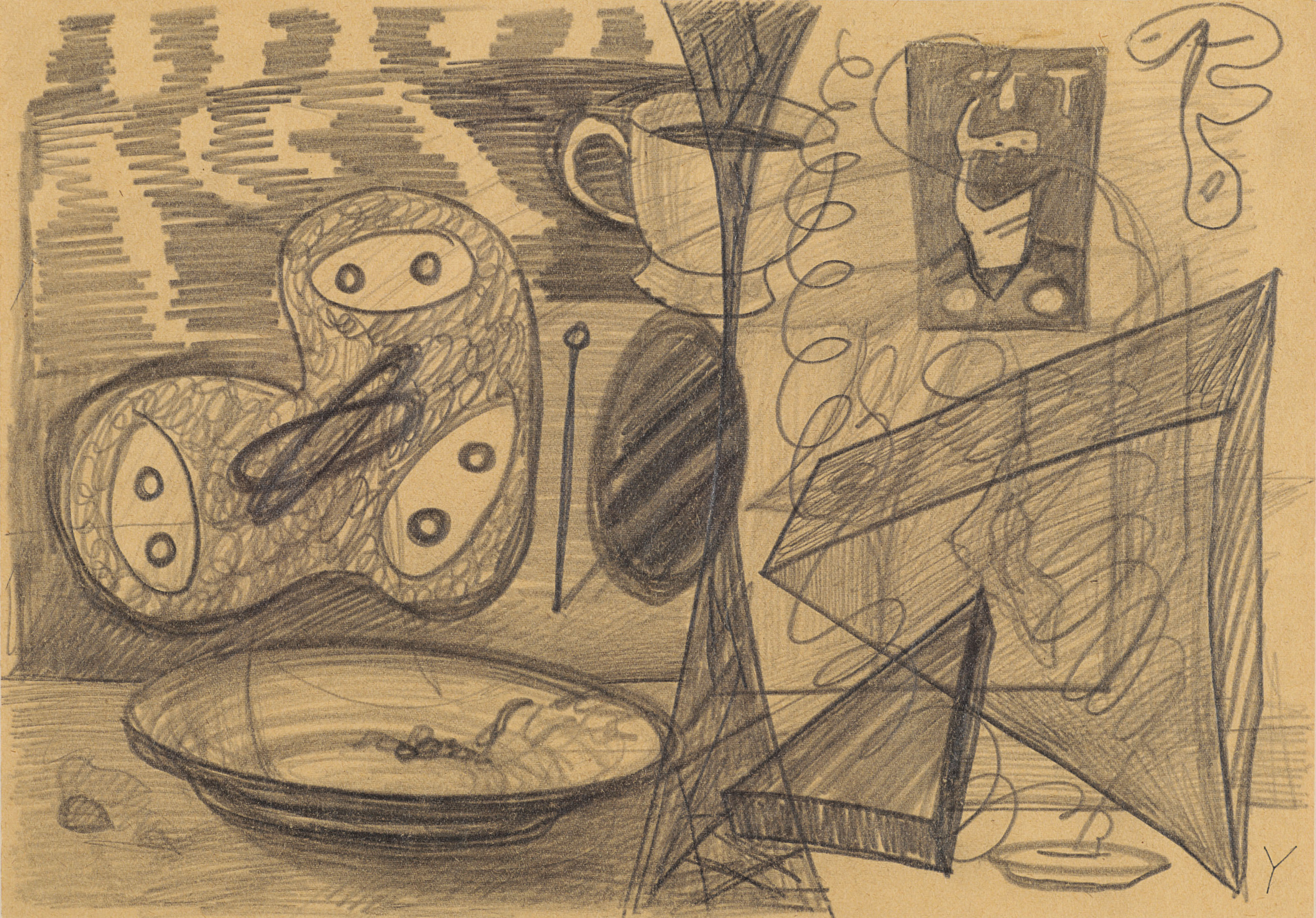 A.R. Penck — Хамелион, изображение 4