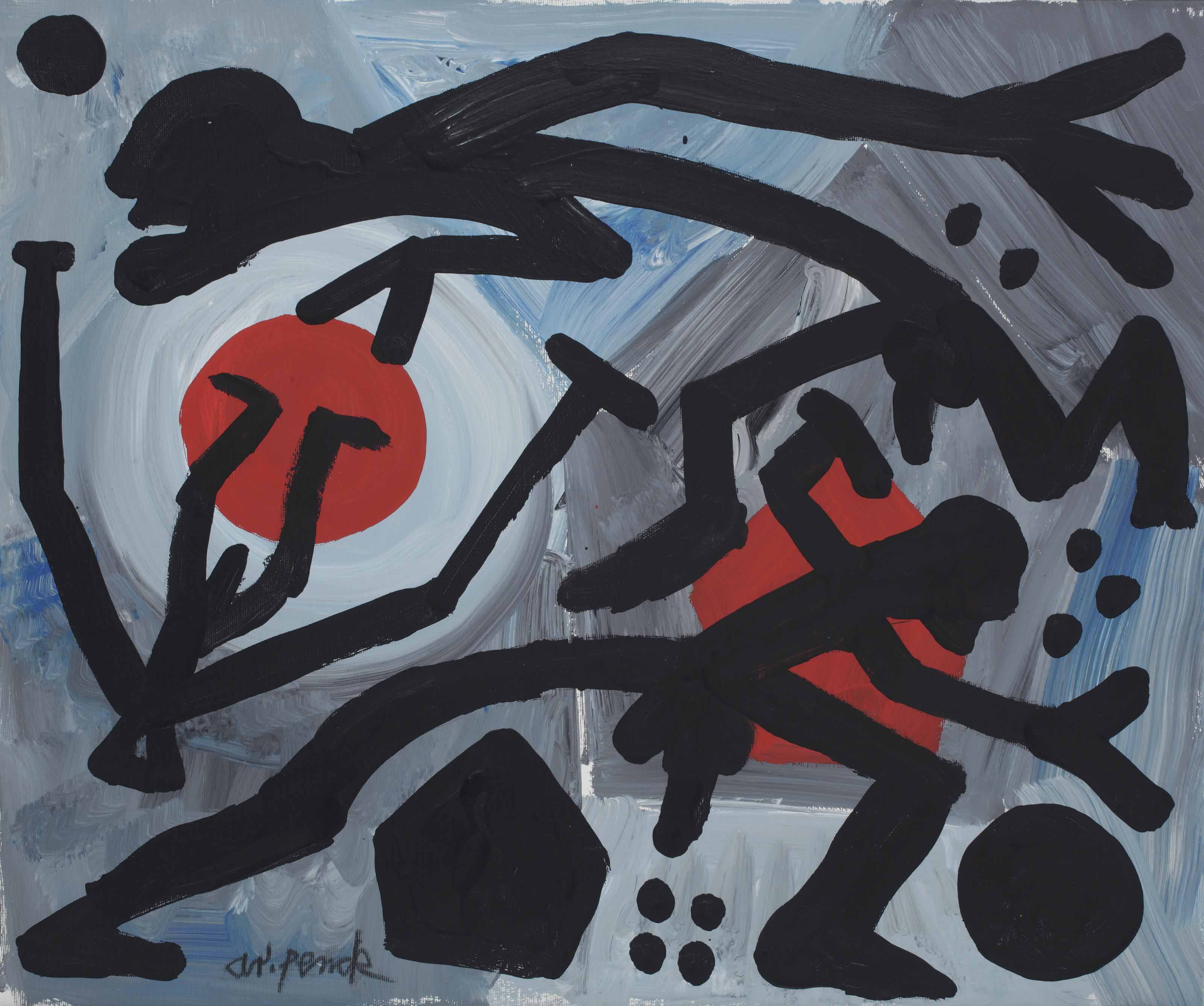 A.R. Penck — Без названия