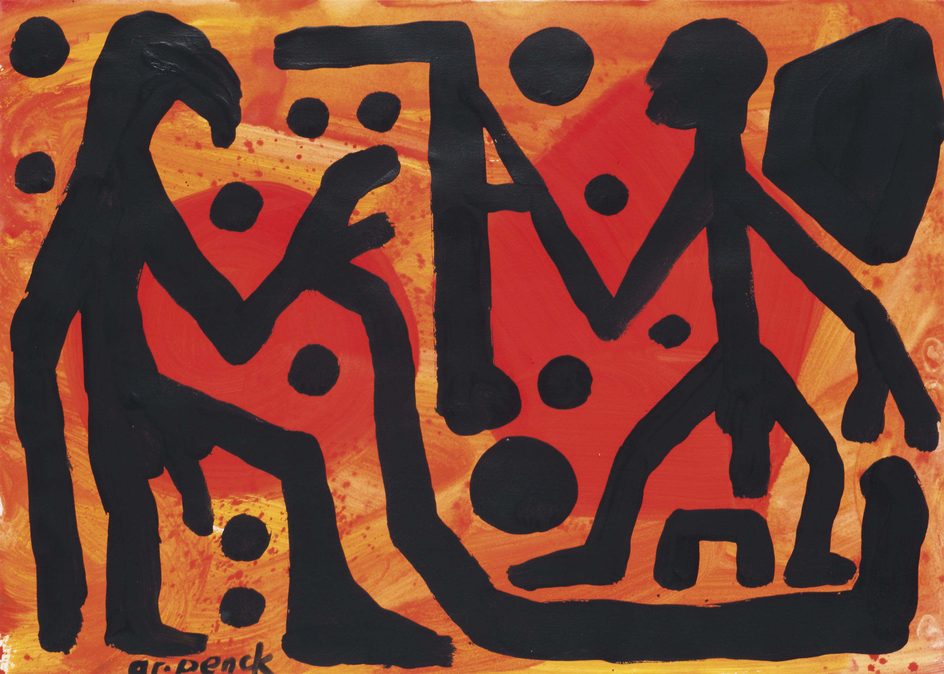A.R. Penck — Без названия