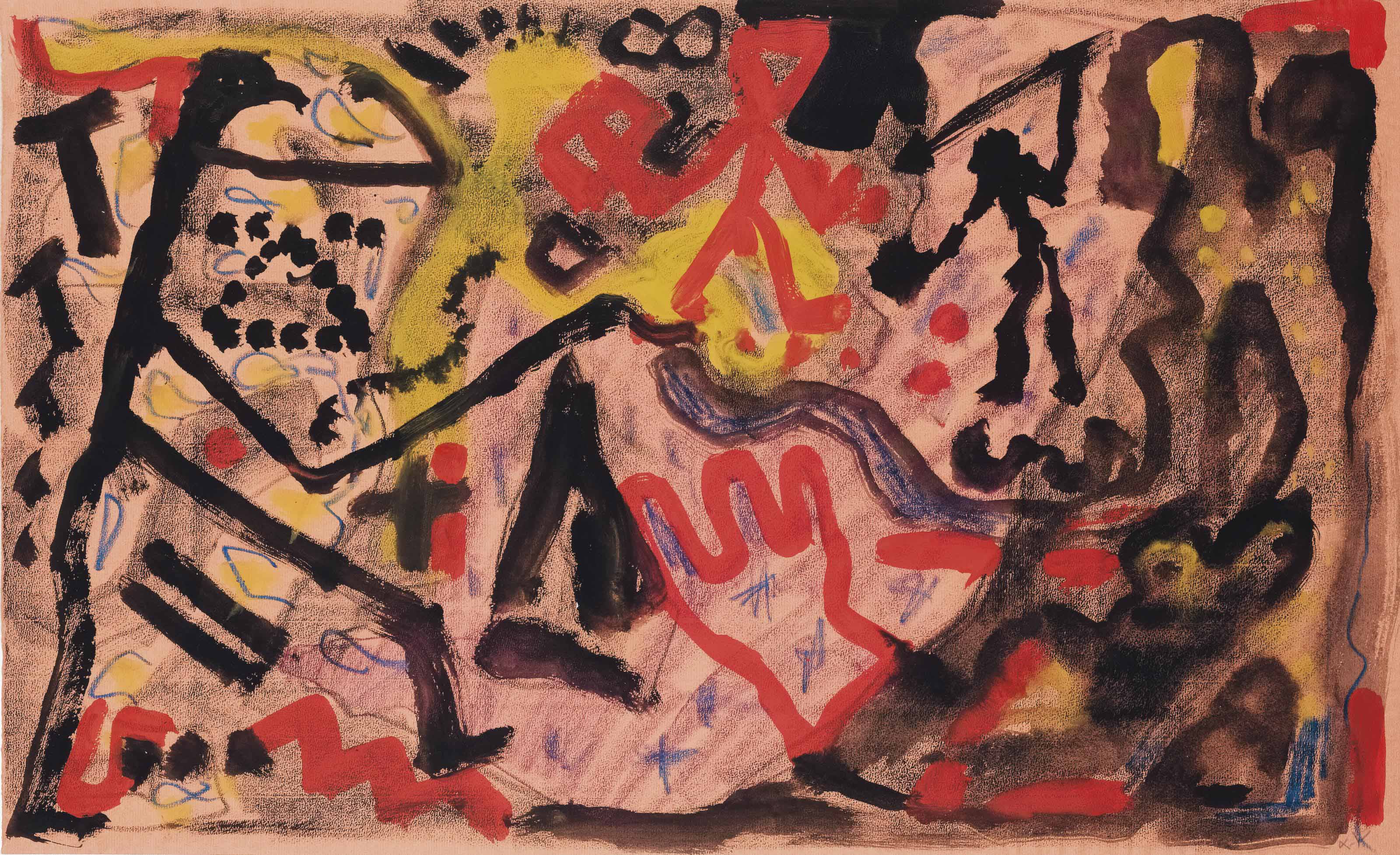 A.R. Penck — Без названия