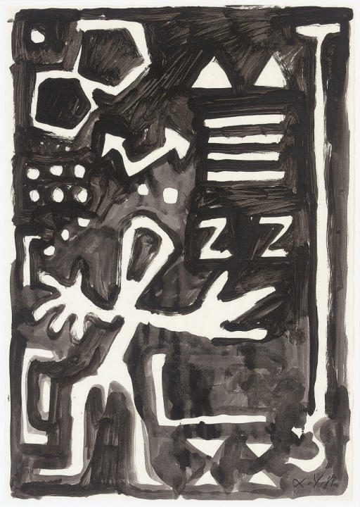 A.R. Penck — Без названия