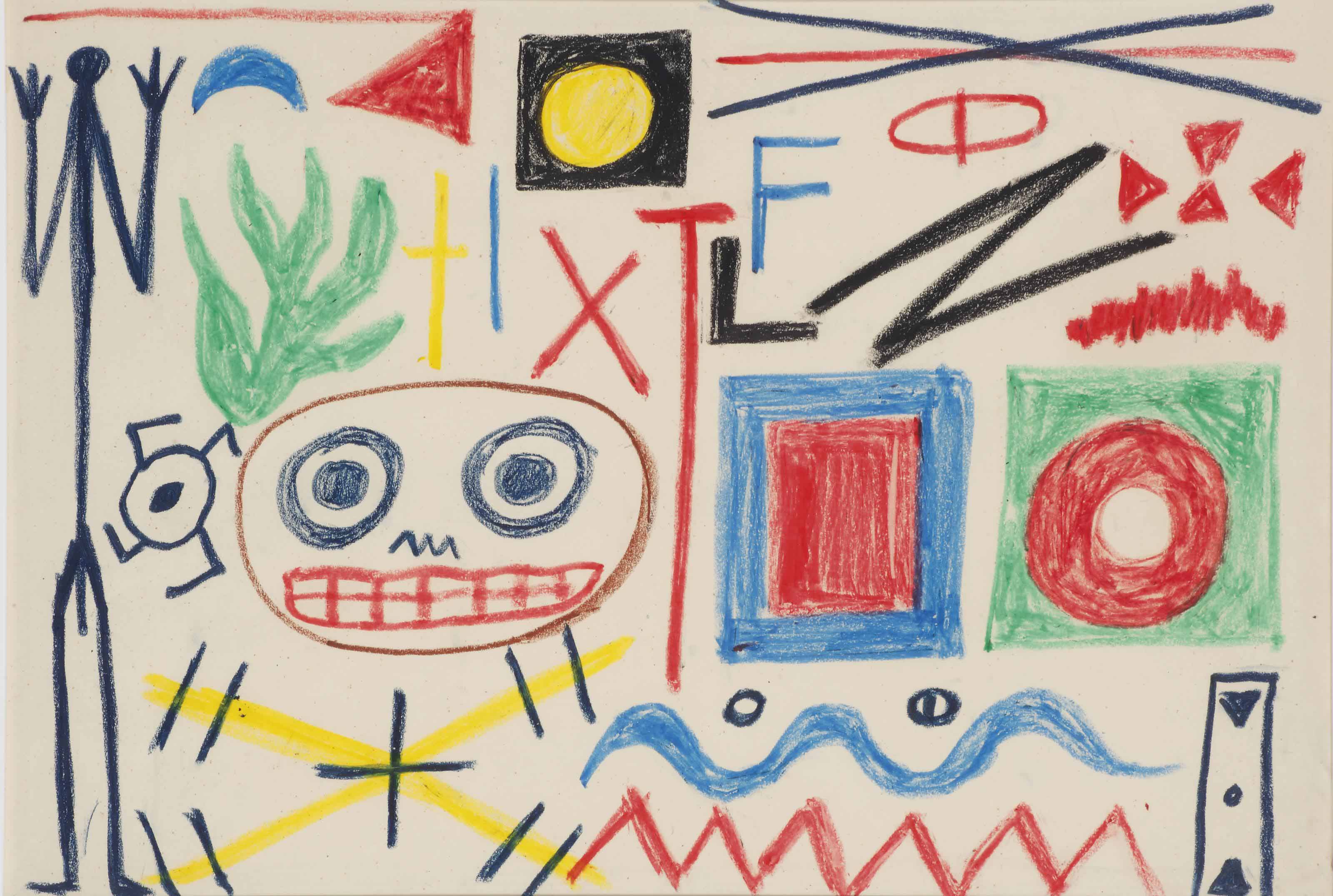 A.R. Penck — Без названия