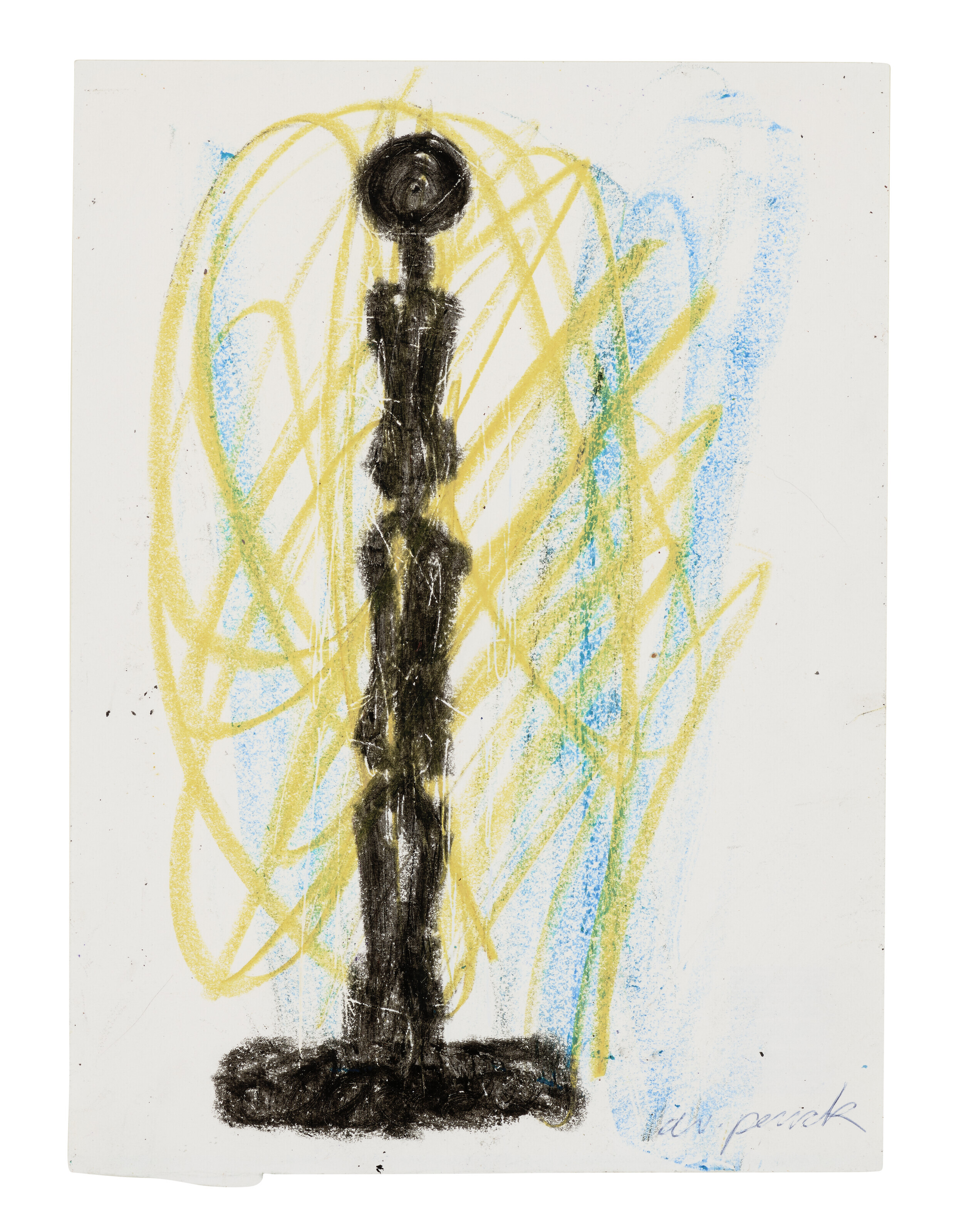 A.R. Penck — Без названия (zu Kleines Idol)