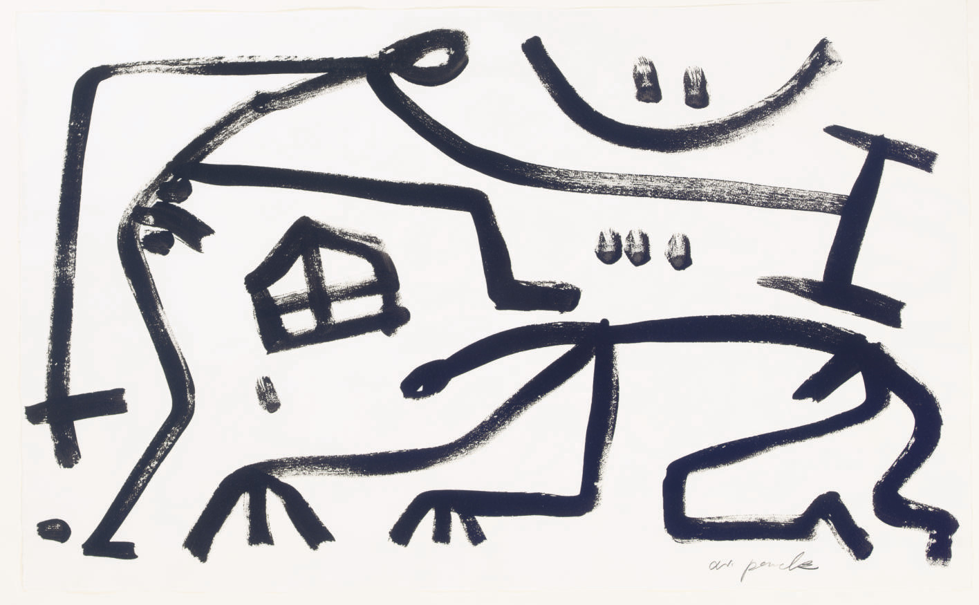 A.R. Penck — Без названия