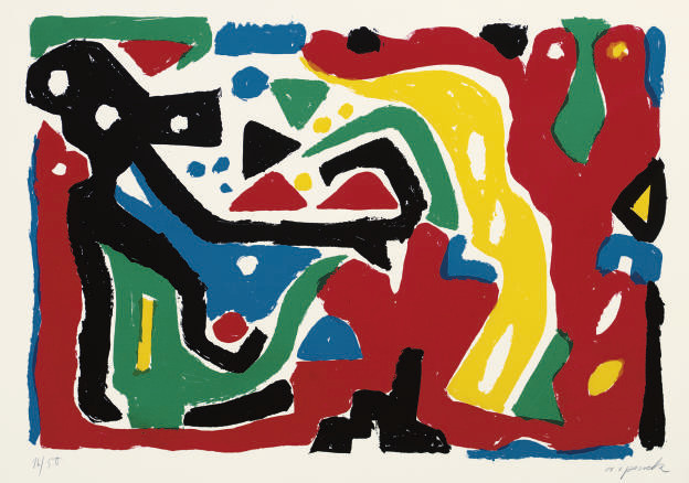 A.R. Penck — Экспедиция в Святую Землю, Джошуа Гессель, Иерусалим, 1983