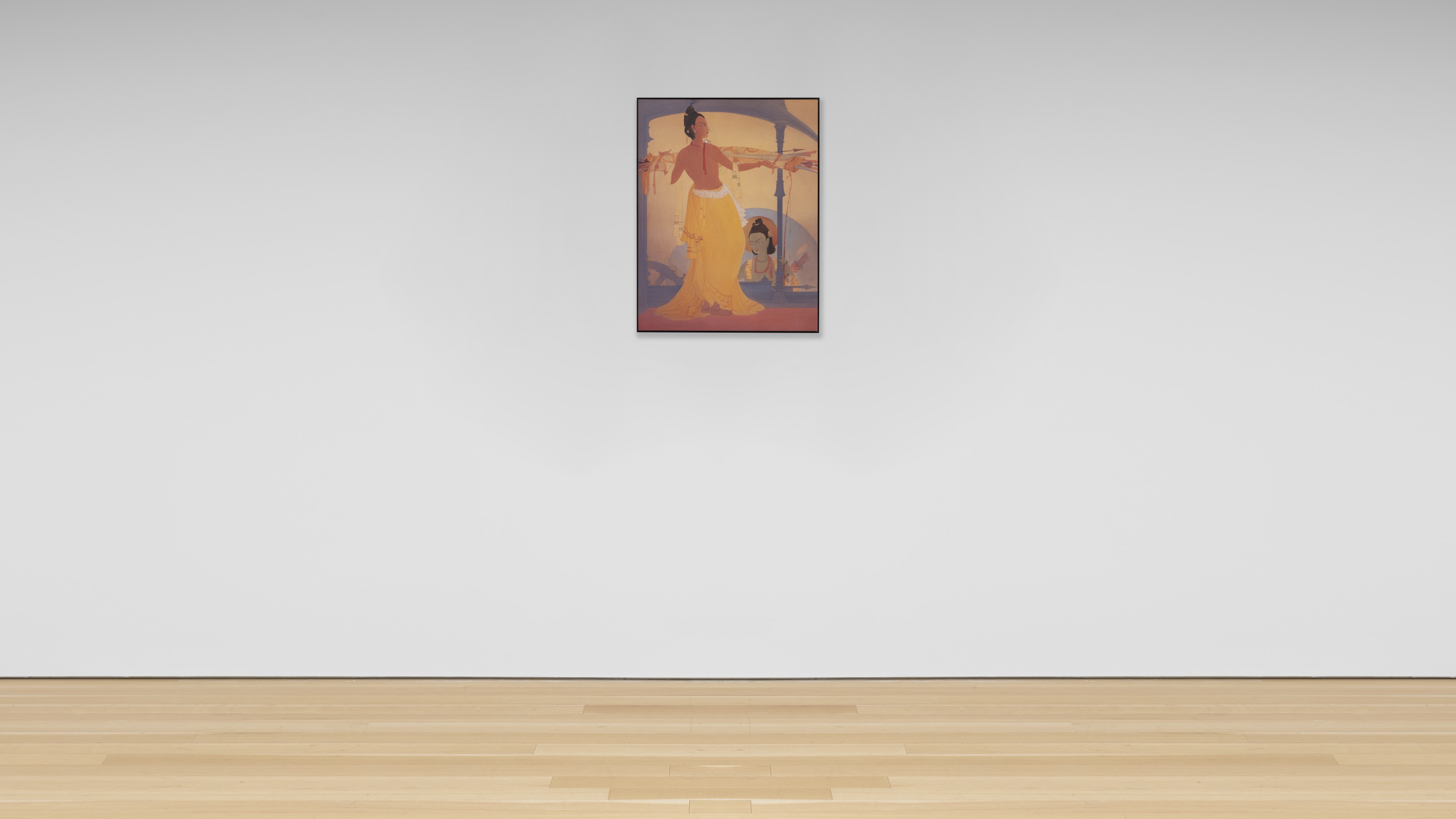 Abdur Rahman Chughtai — Кришна наставляет Арджуну, изображение 2