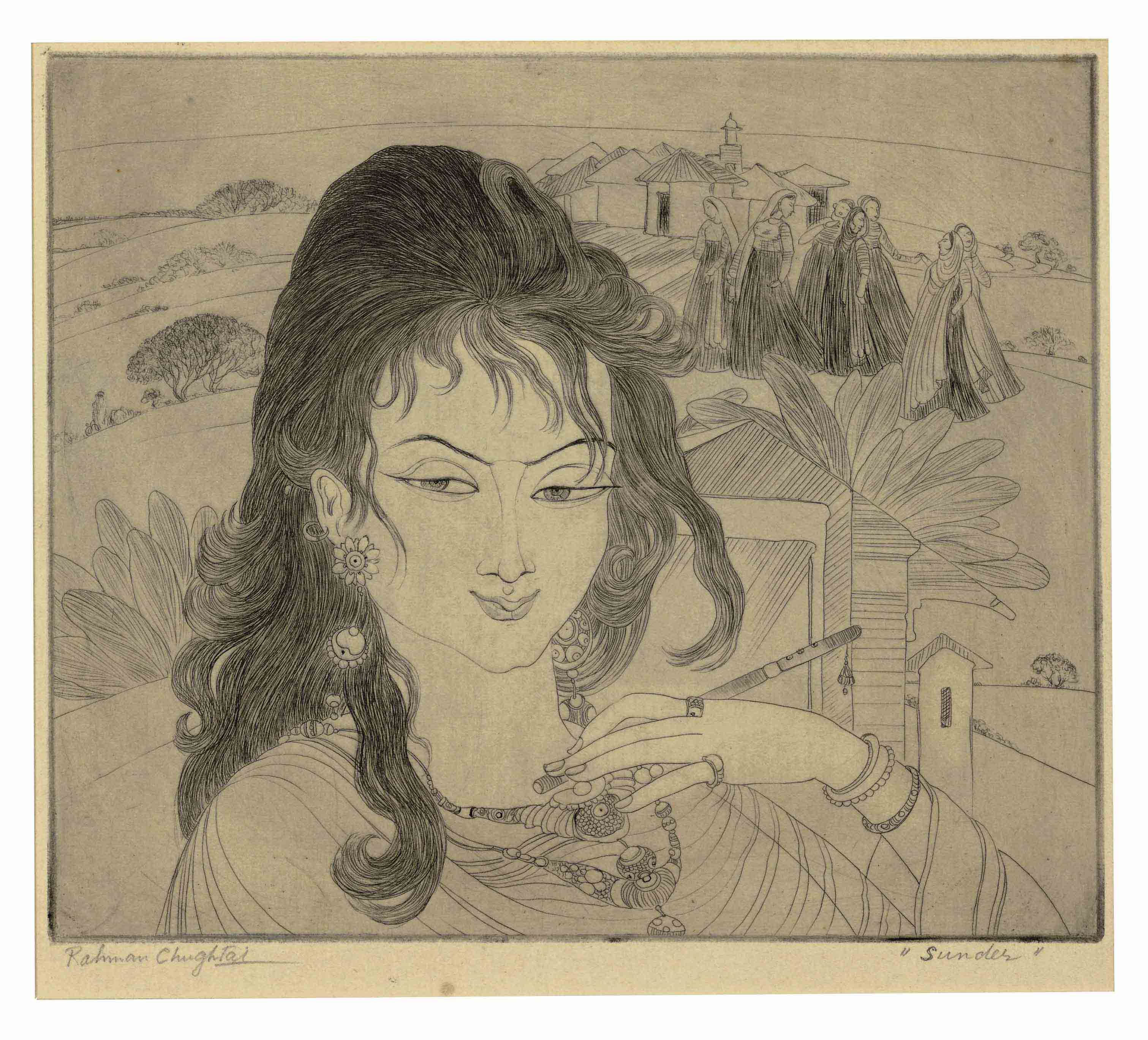 Abdur Rahman Chughtai — Разделитель