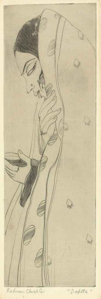 Abdur Rahman Chughtai — Дуптта (шарф)