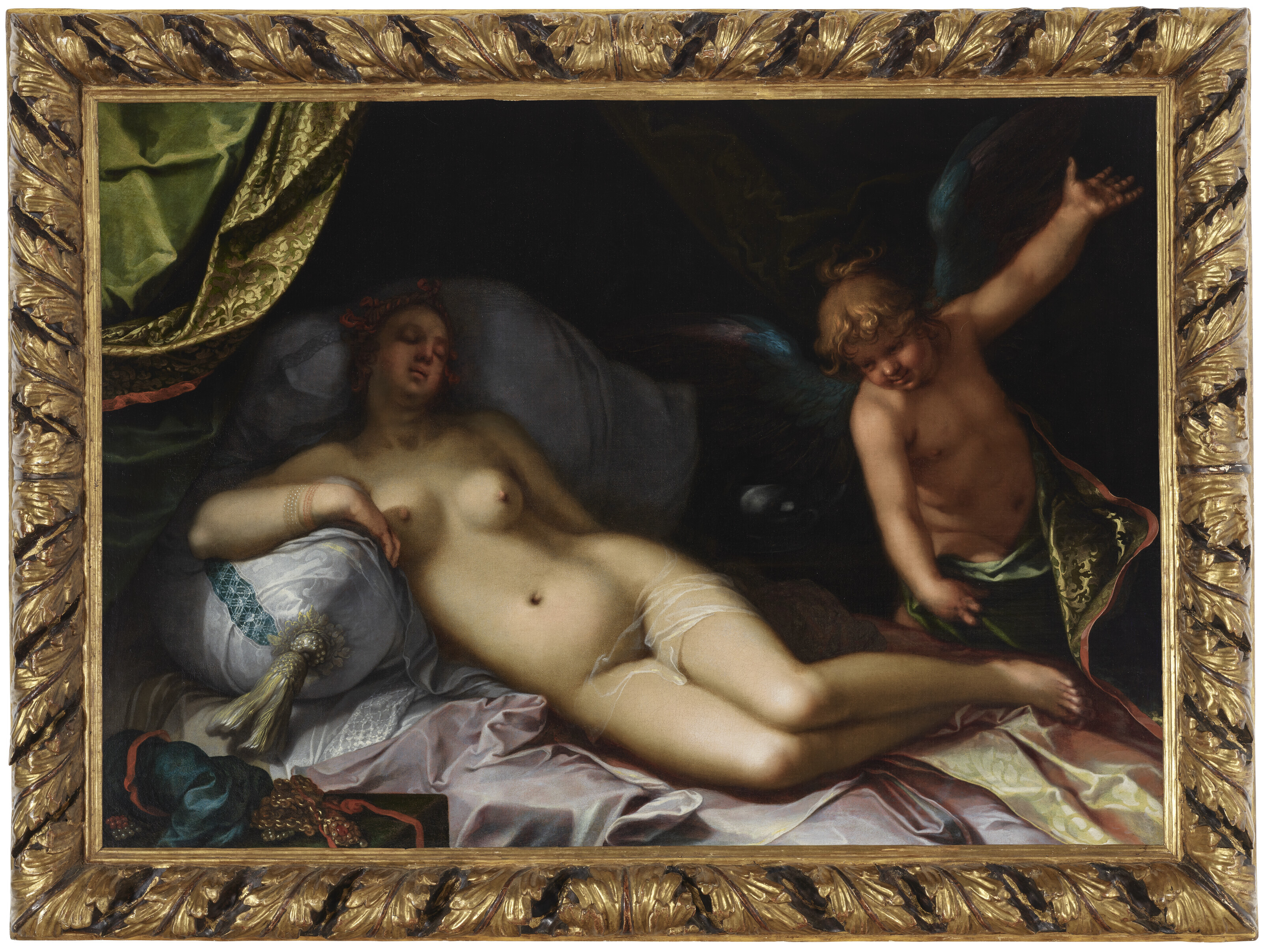 Abraham Bloemaert — Мифологическая сцена, возможно, Купидон и Психея, изображение 2