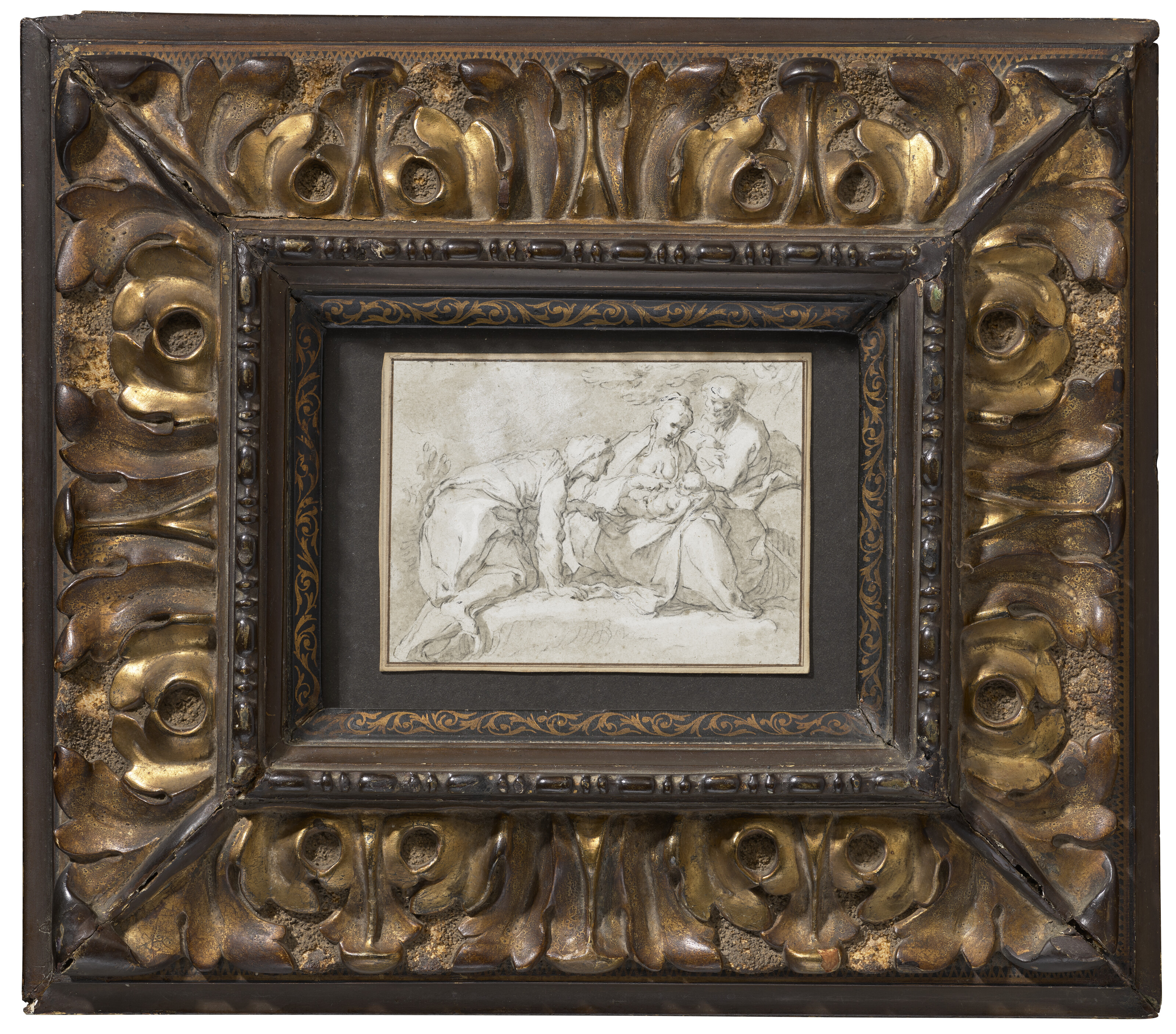 Abraham Bloemaert — Святое семейство со святой Елизаветой, изображение 2